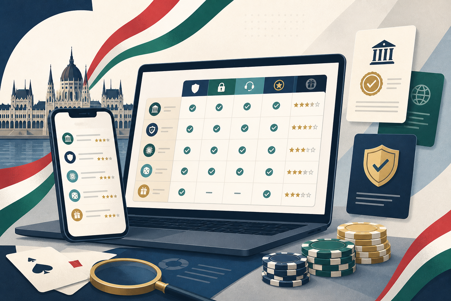 Legjobb Magyar online kaszinó oldalak 2026